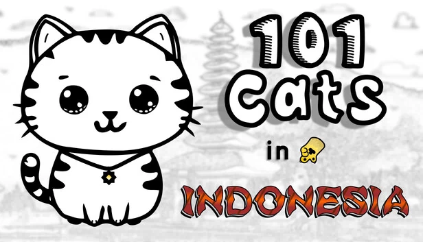 隐藏宠物：印尼的101只猫（Hidden Pets: 101 Cats in Indonesia） 游戏封面