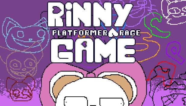 Rinny 平台跳跃狂怒游戏（Rinny Platformer Rage Game） 游戏封面