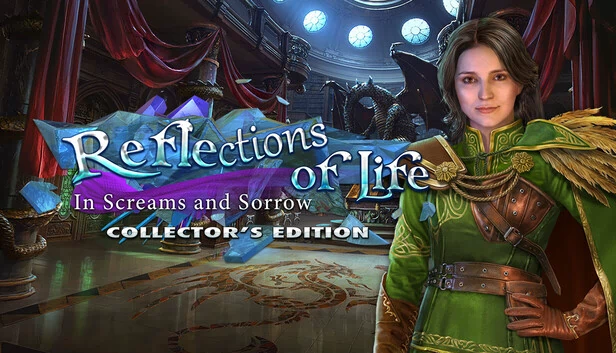 生命之镜：尖叫与悲伤 收藏版（Reflections of Life: In Screams and Sorrow Collector's Edition） 游戏封面