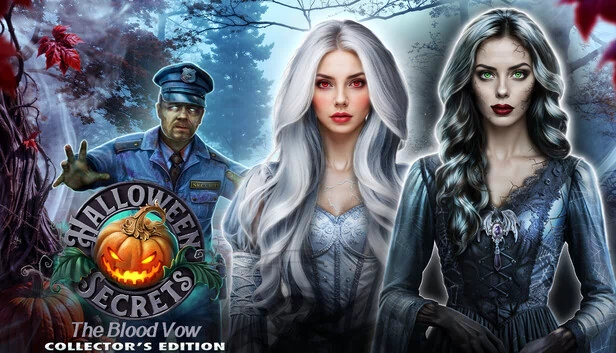 万圣节秘密：血之誓约 收藏版（Halloween Secrets: The Blood Vow Collector's Edition） 游戏封面