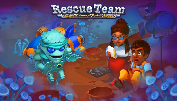 救援队：灯光、摄像机、外太空（Rescue Team: Lights. Camera. Outer Space） 游戏封面