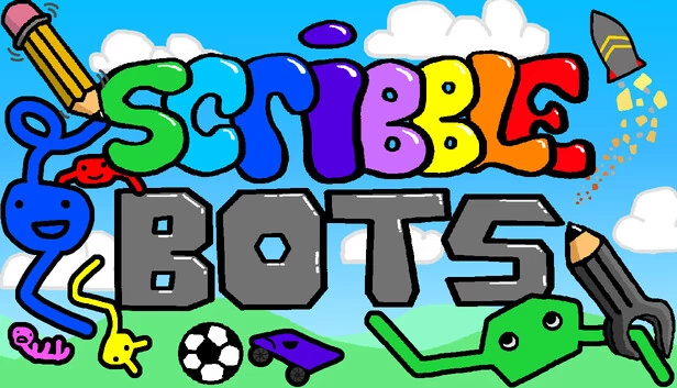 涂鸦机器人（Scribble Bots） 游戏封面