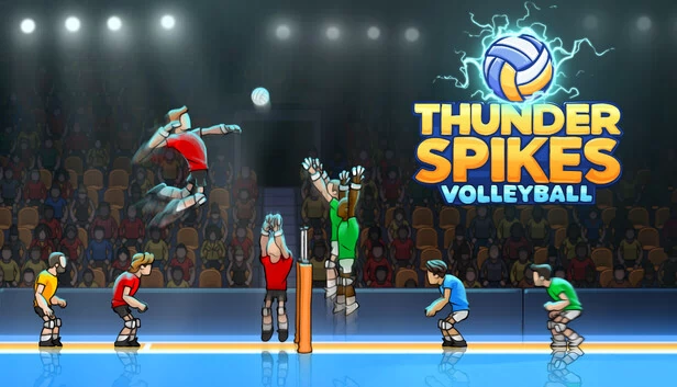 雷霆扣杀排球（Thunder Spikes Volleyball） 游戏封面