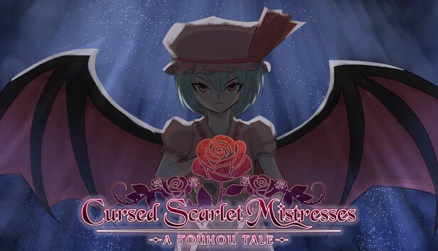 诅咒的绯红女主人：东方物语（Cursed Scarlet Mistresses: A Touhou Tale） 游戏封面
