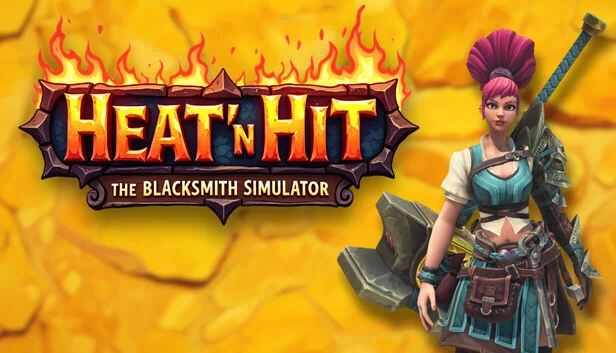 Heat 'n Hit: The Blacksmith Simulator 游戏封面