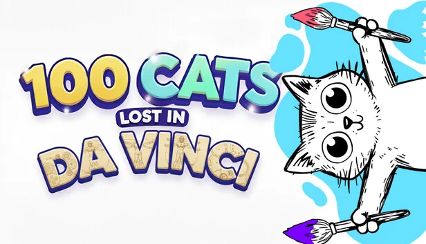 达芬奇工作室里迷失的100只猫（100 Cats Lost in Da Vinci’s Workshop） 游戏封面