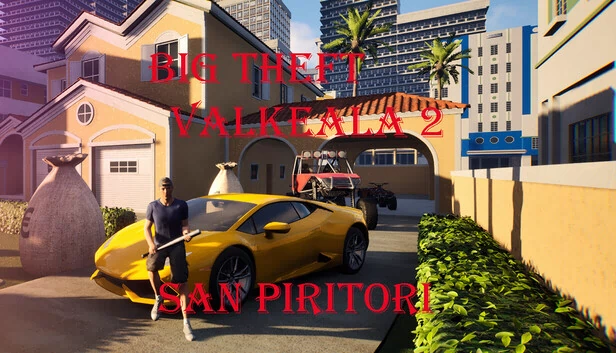 大盗窃瓦凯阿拉2：圣皮里托里（Big Theft Valkeala 2: San Piritori） 游戏封面
