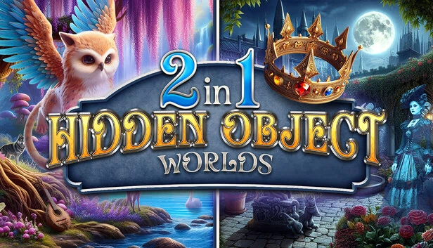 2合1隐藏物品世界（2 in 1 Hidden Object Worlds） 游戏封面