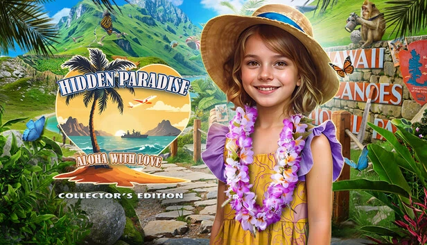隐秘天堂：爱之阿罗哈 收藏版（Hidden Paradise: Aloha with Love Collector's Edition） 游戏封面
