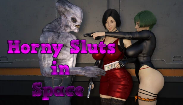太空中的淫荡荡妇(Horny Sluts in Space) 游戏封面