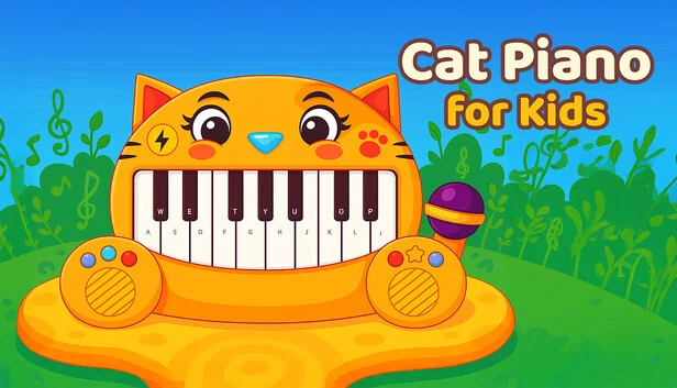 儿童猫咪钢琴(Cat Piano for Kids) 游戏封面
