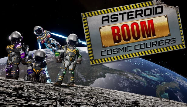 小行星爆炸：宇宙快递员（Asteroid Boom Cosmic Courier） 游戏封面