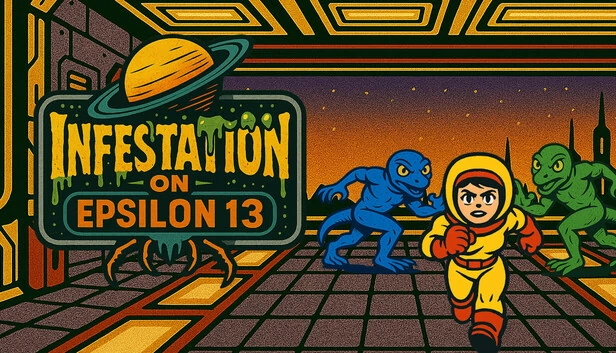 伊普西隆13号上的感染（Infestation on Epsilon 13） 游戏封面