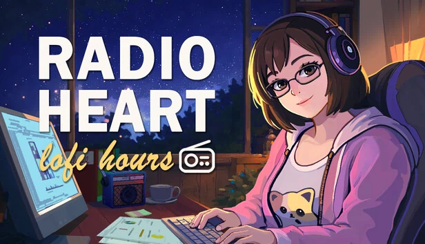 广播之心：低保真时光（Radio Heart: Lofi Hours） 游戏封面