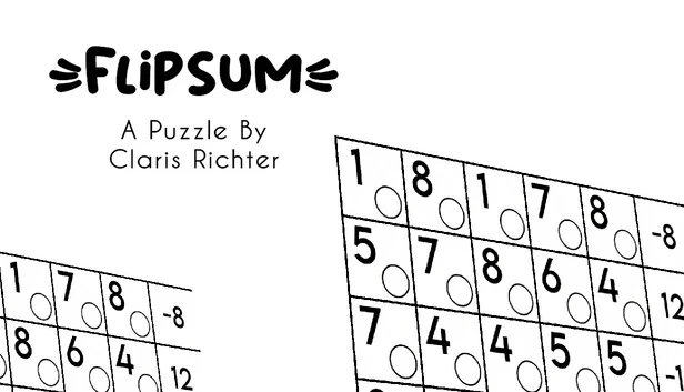 FlipSum - Claris Richter 的益智游戏（FlipSum - A Puzzle By Claris Richter） 游戏封面