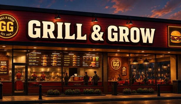 烧烤与成长（Grill & Grow） 游戏封面