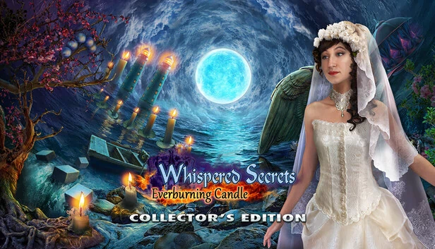 低语的秘密：永恒燃烧的蜡烛 收藏版（Whispered Secrets: Everburning Candle Collector's Edition） 游戏封面