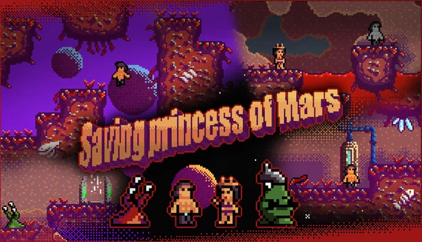 拯救火星公主（Saving Princess Of Mars） 游戏封面