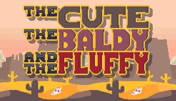 可爱、光头与毛茸茸（The Cute the Baldy and the Fluffy） 游戏封面