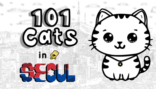 隐藏宠物：首尔的101只猫（Hidden Pets: 101 Cats in Seoul） 游戏封面