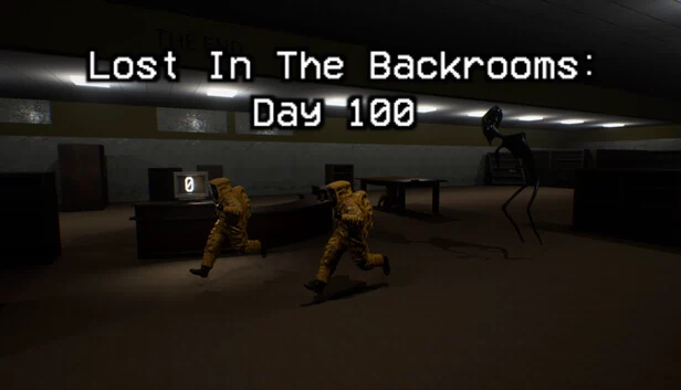 迷失在后室：第100天（Lost In The Backrooms: Day 100） 游戏封面