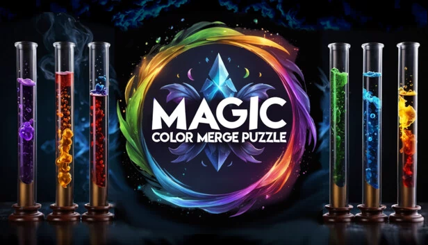 魔法色彩合并拼图 VR（Magic Color Merge Puzzle VR） 游戏封面
