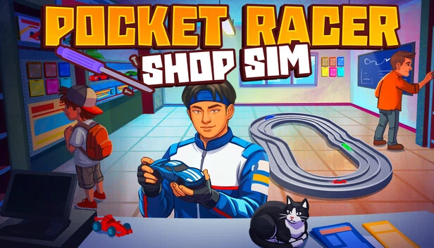 口袋赛车店模拟（Pocket Racer Shop Sim） 游戏封面