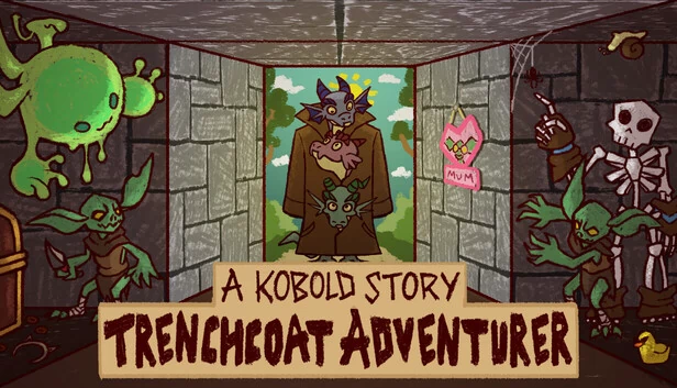 哥布林的故事：风衣冒险家（A Kobold Story : Trenchcoat Adventurer） 游戏封面