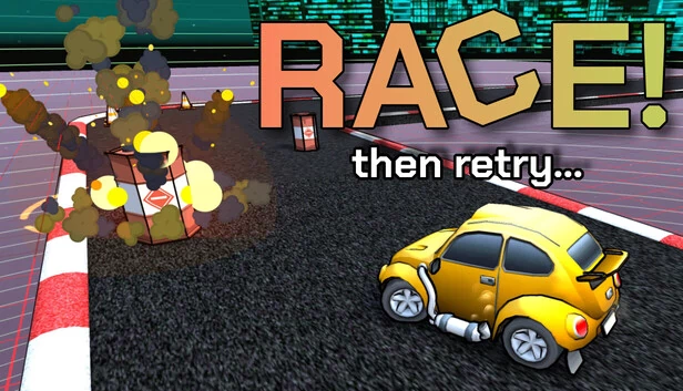 竞速！然后重试……（Race! Then Retry...） 游戏封面