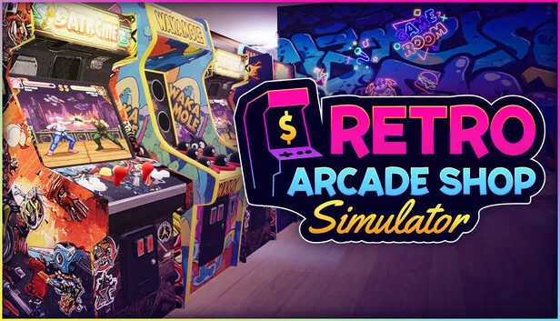 复古街机店模拟器（Retro Arcade Shop Simulator） 游戏封面