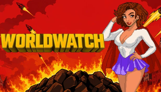 世界守望：超级英雄弹幕天堂（WorldWatch: Superhero Bullet Heaven） 游戏封面