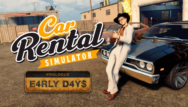 汽车出租模拟器：序章 - 早期岁月（Car Rental Simulator: Prologue - Early Days） 游戏封面