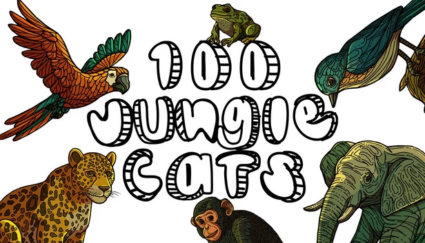 100只丛林猫（100 Jungle Cats） 游戏封面