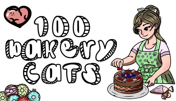 100 面包店猫（100 Bakery Cats） 游戏封面