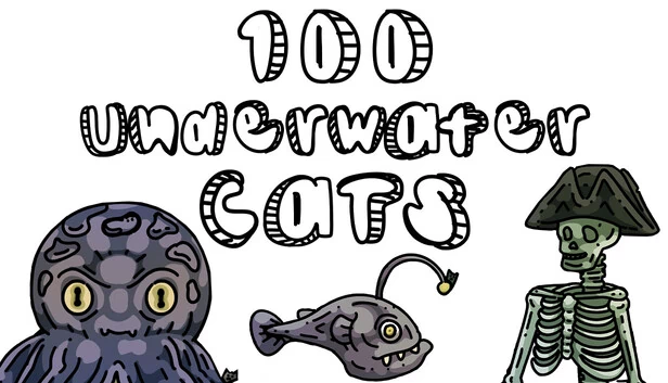 100只水下猫咪（100 Underwater Cats） 游戏封面