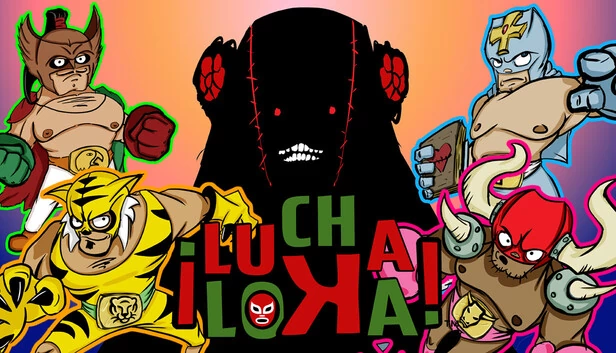 疯狂摔跤（Lucha Loka） 游戏封面