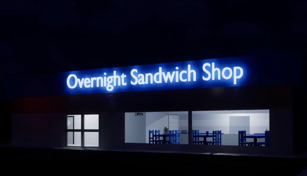 通宵三明治店（Overnight Sandwich Shop） 游戏封面