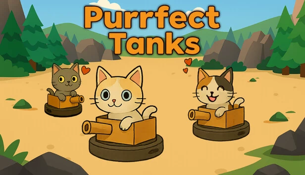 完美坦克：毛线末日（Purrfect Tanks - The Yarnpocalypse） 游戏封面