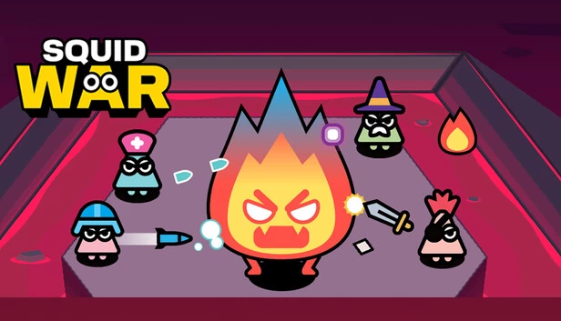 鱿鱼战争：PvP Roguelike（SQUIDWAR: PvP ROGUELIKE） 游戏封面