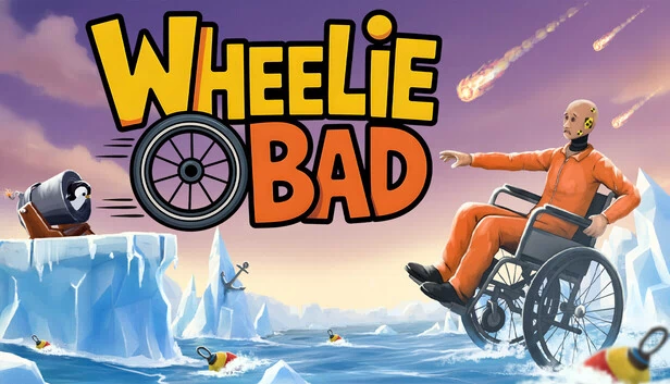 特技摩托：惊险挑战（Wheelie Bad） 游戏封面
