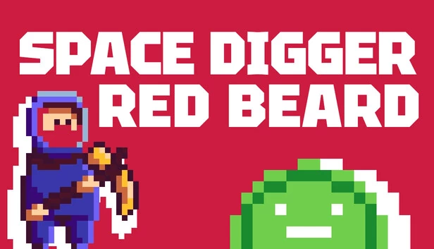 太空挖掘者：红胡子（SPACE DIGGER RED BEARD） 游戏封面