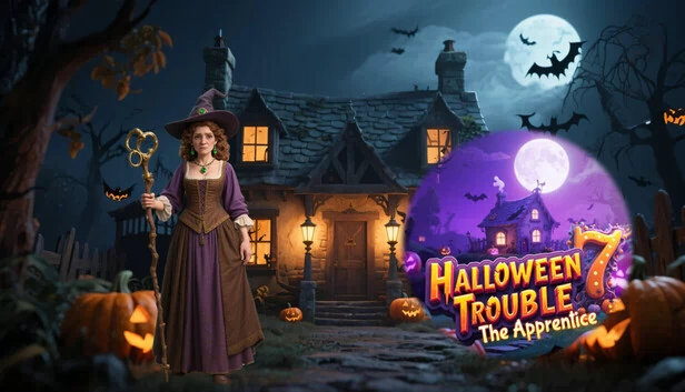 万圣节麻烦7：学徒（Halloween Trouble 7: The Apprentice） 游戏封面