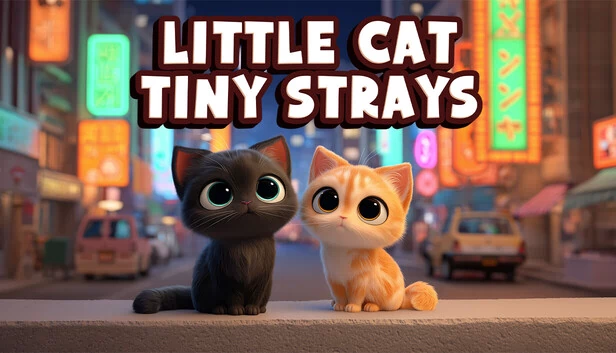 小猫流浪记（LITTLE CAT TINY STRAYS） 游戏封面