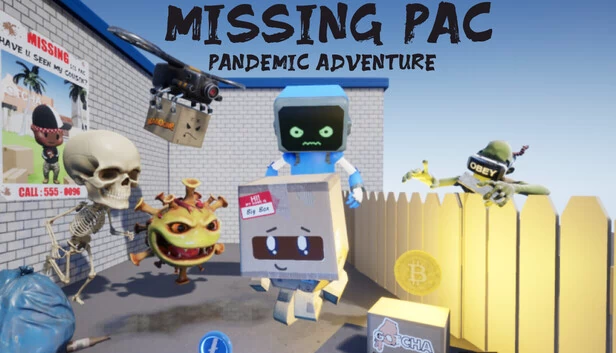 失踪的帕克：疫情冒险（Missing Pac: Pandemic Adventure） 游戏封面