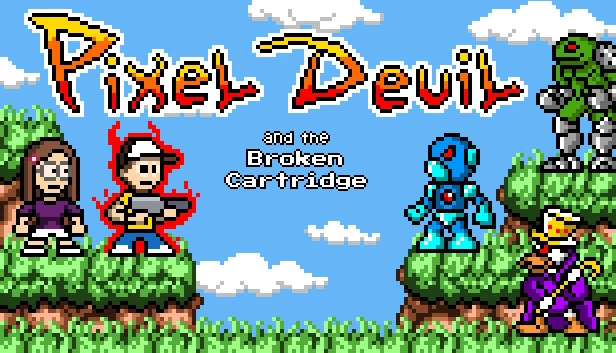 像素恶魔与破碎卡带（Pixel Devil and the Broken Cartridge） 游戏封面