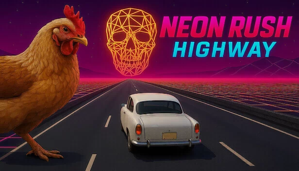 霓虹冲刺公路(Neon Rush Highway) 游戏封面