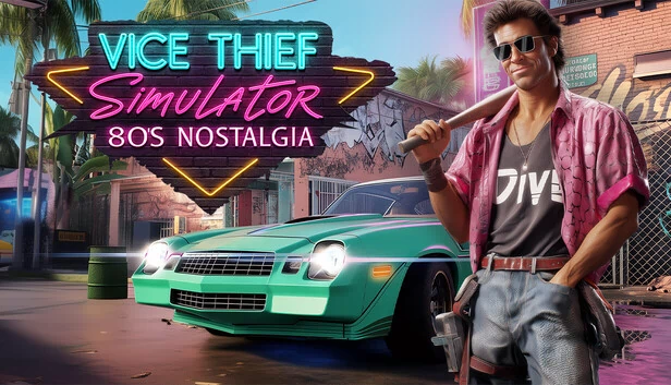 恶棍小偷模拟器：80年代怀旧（Vice Thief Simulator: 80s Nostalgia） 游戏封面