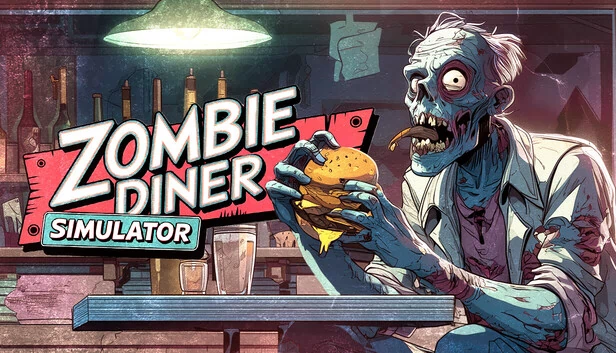僵尸餐厅模拟器 🥩 💀（Zombie Diner Simulator 🥩 💀） 游戏封面