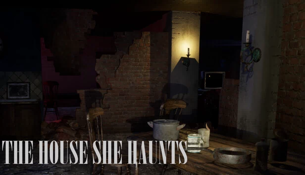 她所萦绕之屋（The House She Haunts） 游戏封面