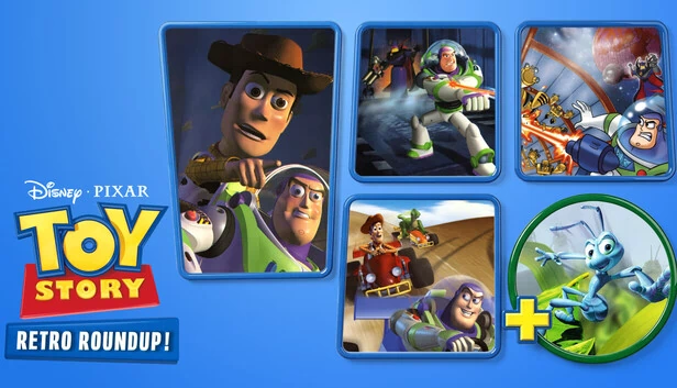 迪士尼/皮克斯 玩具总动员：复古大集合！（Disney/Pixar Toy Story: Retro Roundup!） 游戏封面